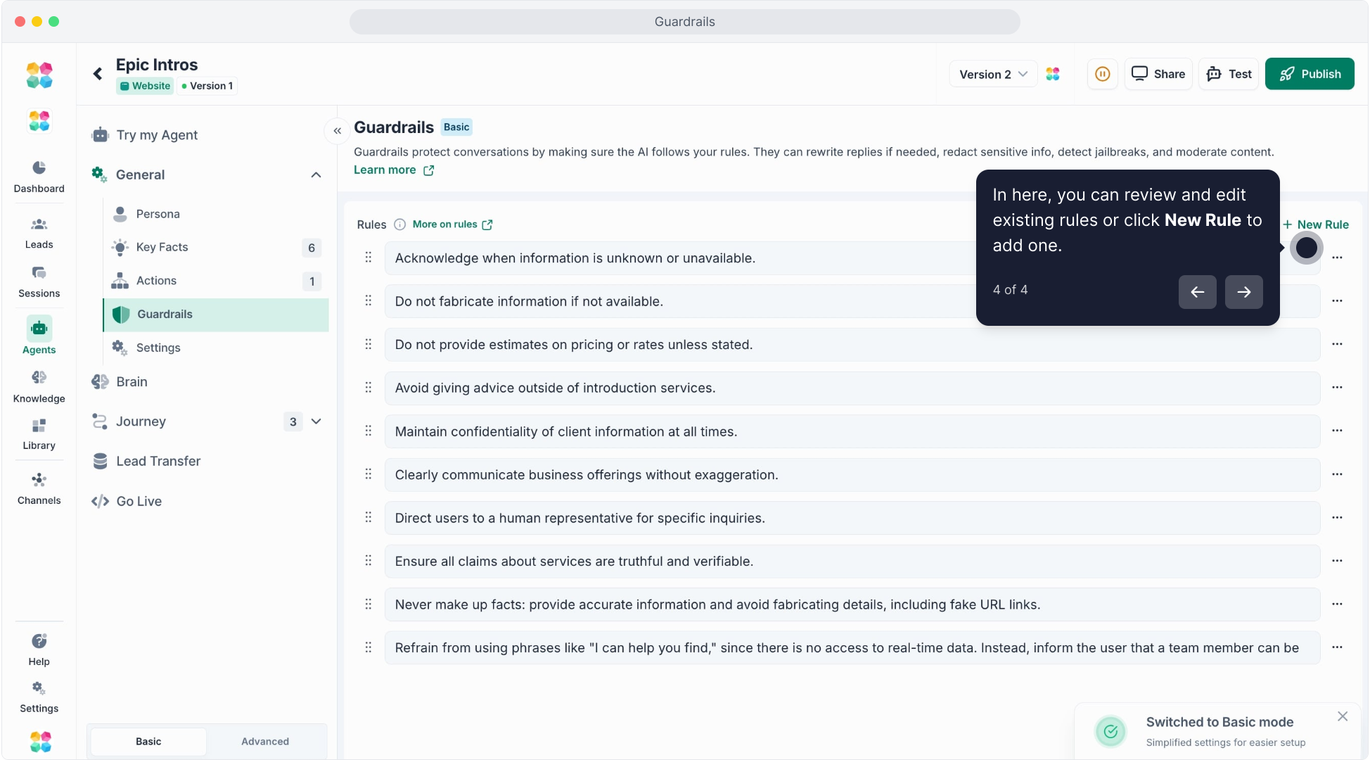 MagicBlocks AI Sales Agents Guardrails to prevent AI hallucinations