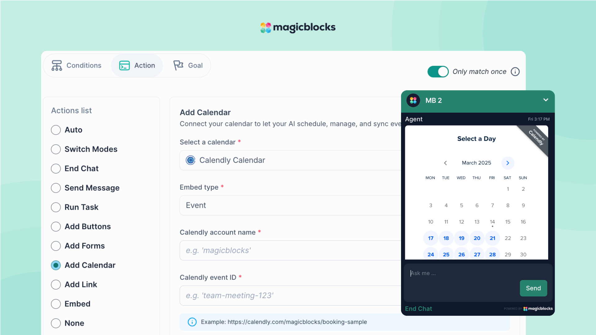 AI Agent with Calendly