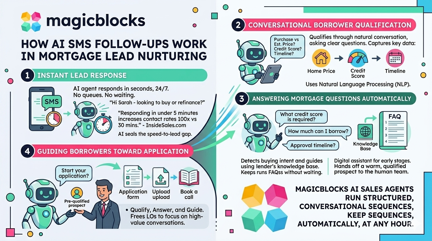 How AI SMS Follows Up Work in Lead Nurturing